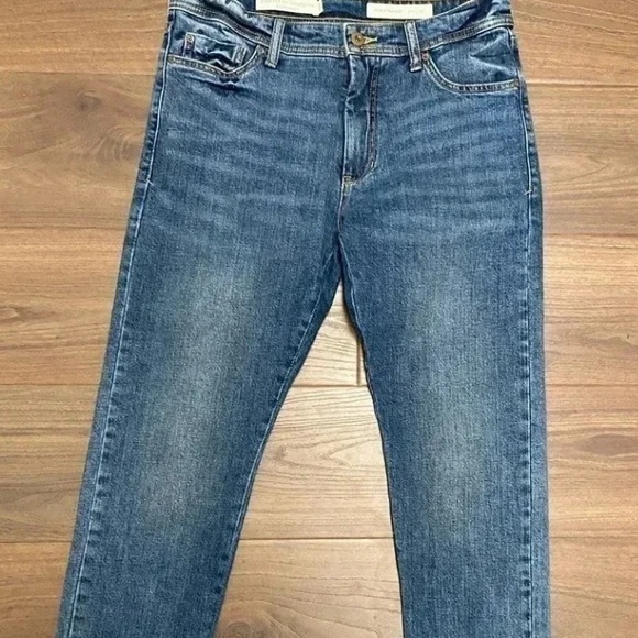 Anthropologie Pilcro and the Letterpress Embroidered Slim Capris in Sz 27 - Picture 5 of 11